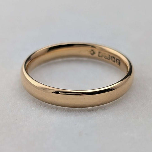 1948 British Vintage Jewelry 22K Gold Ring 2.9g (Size 7)