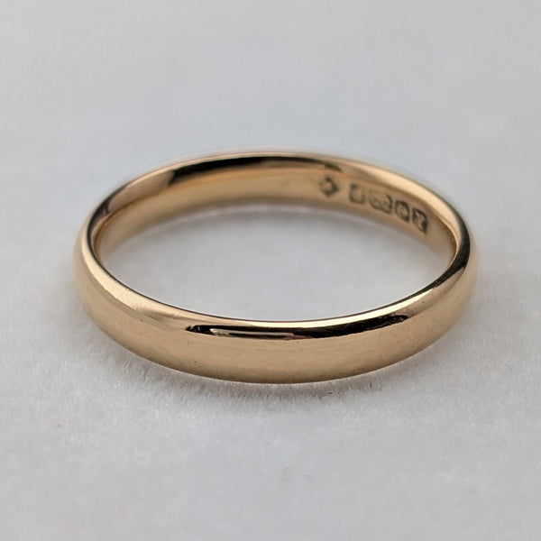 1948年 英国ヴィンテージ ジュエリー K22ゴールドリング 2.9g(7号) 指輪