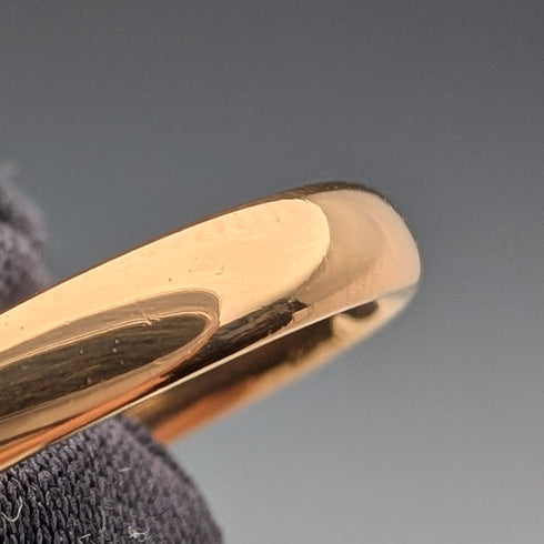 1948年 英国ヴィンテージ ジュエリー K22ゴールドリング 2.9g(7号) 指輪