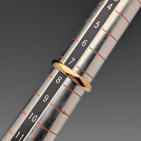 1948年 英国ヴィンテージ ジュエリー K22ゴールドリング 2.9g(7号) 指輪