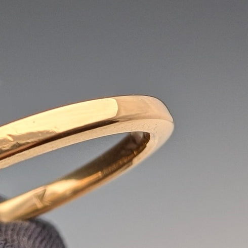 1958年 英国ヴィンテージ ジュエリー K22ゴールドリング 2.5g (12号)指輪 Henry Hyde