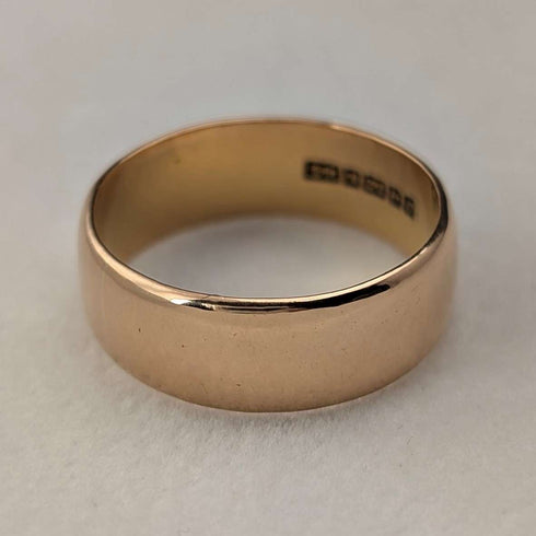 1963 British Vintage Jewelry 22K Gold Ring 5.6g (size 13) Ring SH