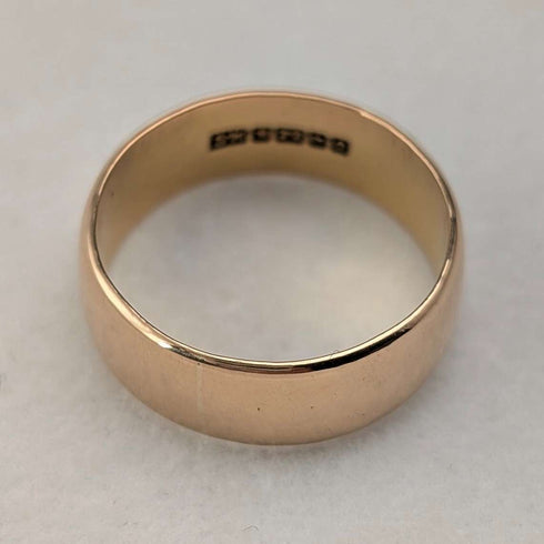 1963 British Vintage Jewelry 22K Gold Ring 5.6g (size 13) Ring SH