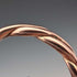 British Vintage Jewelry 9ct Gold Rose Gold Spiral Ring 3g (Size 8-9)