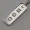 1978 British sterling silver ingot pendant, 16g, with necklace