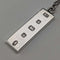 1977 British sterling silver jubilee ingot pendant 17g with necklace