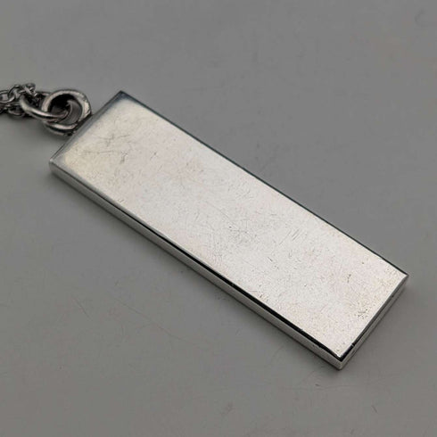1977 British sterling silver jubilee ingot pendant 17g with necklace