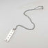 1977 British sterling silver jubilee ingot pendant 17g with necklace