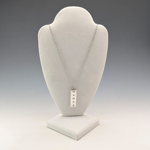 1977 年英國純銀禧年錠吊墜 17 克有項鍊