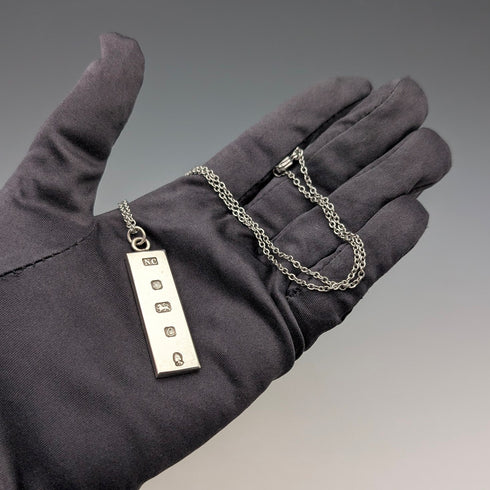 1977 年英國純銀禧年錠吊墜 17 克有項鍊