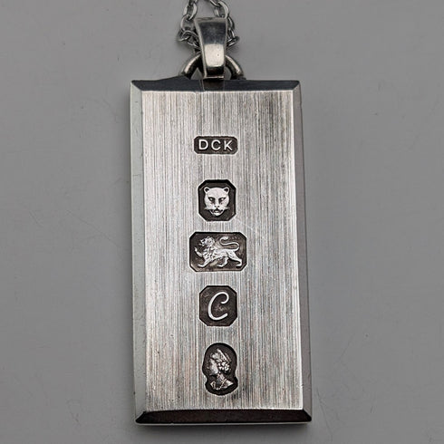 1977 年英國純銀禧年錠吊墜 35 克有項鍊