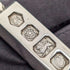 1977 British pure silver jubilee ingot pendant 30g with pure silver necklace