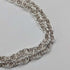 1977 British pure silver jubilee ingot pendant 30g with pure silver necklace