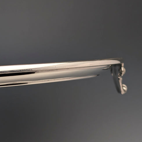 1898年 英国アンティーク シルバープレート製 サルヴァ 直径31cm Elkington