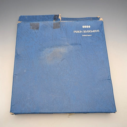 英國復古鍍銀八角形盤 Parkin 盒裝