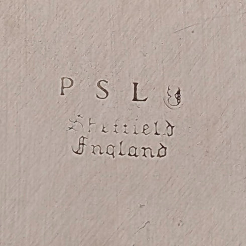 英國復古鍍銀八角形盤 Parkin 盒裝