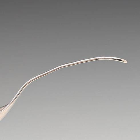 1800 British antique Georgian sterling silver tea caddy spoon