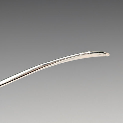 1896 British antique sterling silver tea caddy spoon by Horace Woodwood