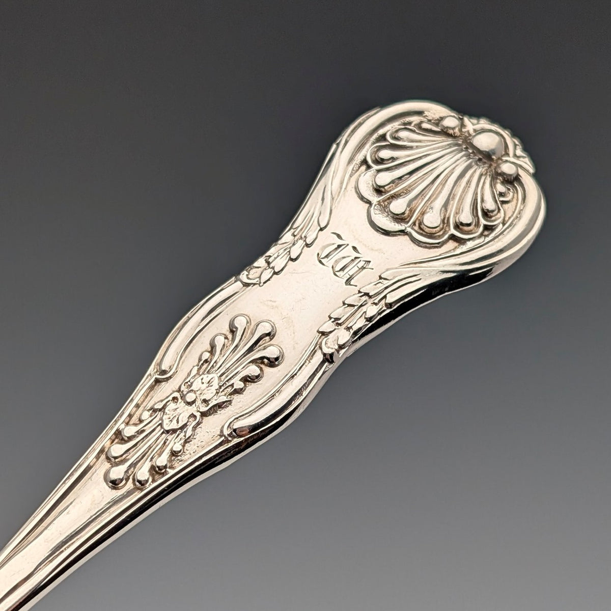 1803年 英国ジョージアン アンティーク 純銀製 ベリースプーン ペア Thomas Wallis II 1803年 英国ジョージアン アンティーク 純銀製 ベリースプーン
