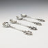 Antique 835 silver tea spoon x 4, total 36g