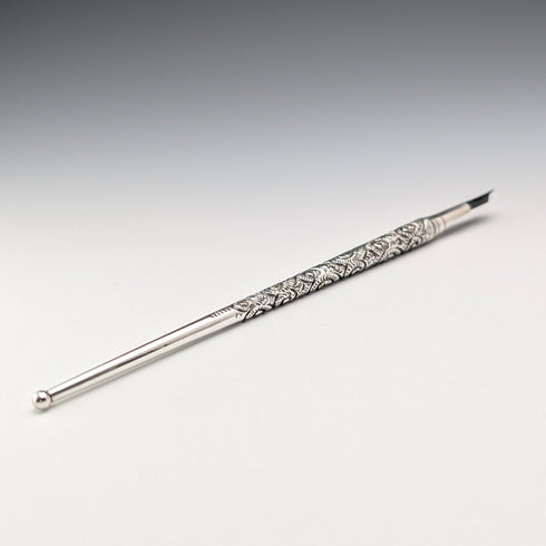 1902年 英国アンティーク 純銀製 つけペン ディップペン