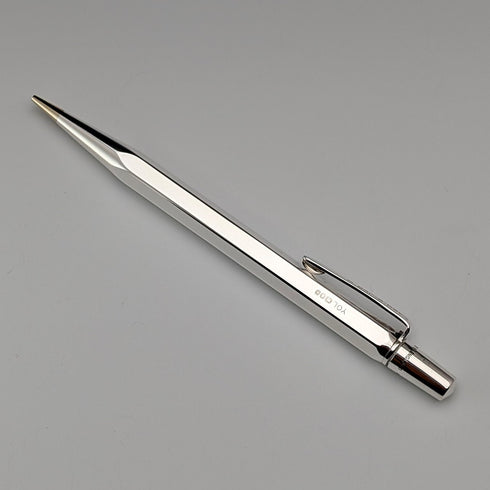 1965年 英国ヴィンテージ ヤード・オ・レッド 純銀製 推進式ペンシル ヘキサゴン 純正替芯付 ケース入