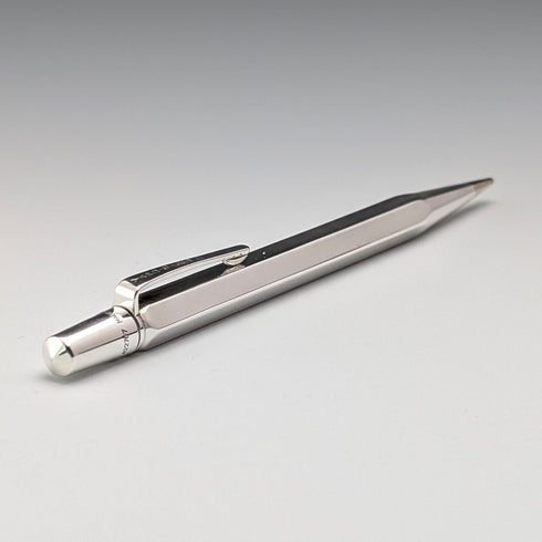 1965年 英国ヴィンテージ ヤード・オ・レッド 純銀製 推進式ペンシル ヘキサゴン 純正替芯付 ケース入