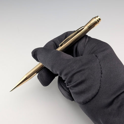 英国ヴィンテージ ライフロング ロールドゴールド製 推進式シャープペンシル ケース入