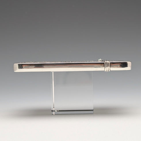 1878年 英国アンティーク 純銀製 カードケース 92g Robert Thornton