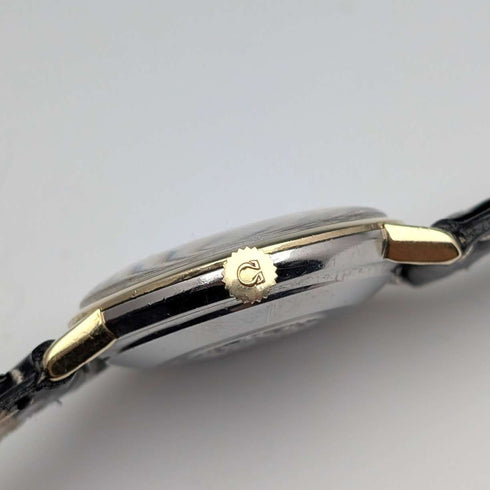 1961年 オメガ シーマスター Ref14765 61 SC 紳士用 自動巻き腕時計 Cal552 ブラックダイヤル 動作良好