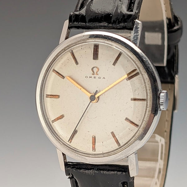 1963 Omega Ref131.002-SC Men's Mechanical Wristwatch Cal286 34mm Stainless Steel Case Overhauled