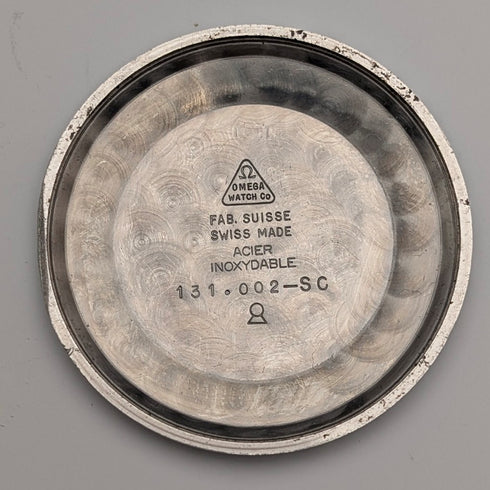 1963年 オメガ Ref131.002-SC 紳士用 機械式腕時計 Cal286 34mmステンレスケース OH済