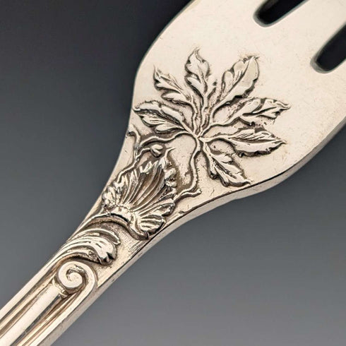英国アンティーク シルバープレート製 デザートセット Mappin&Webb ケース入