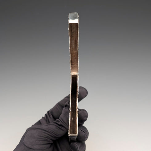 1837年 英国アンティーク 純銀製 カードケース 63g Gervase Wheeler