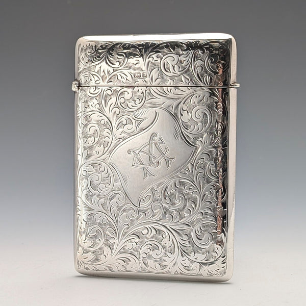 1902 年英國古董純銀卡包 81 克 Joseph Rodgers