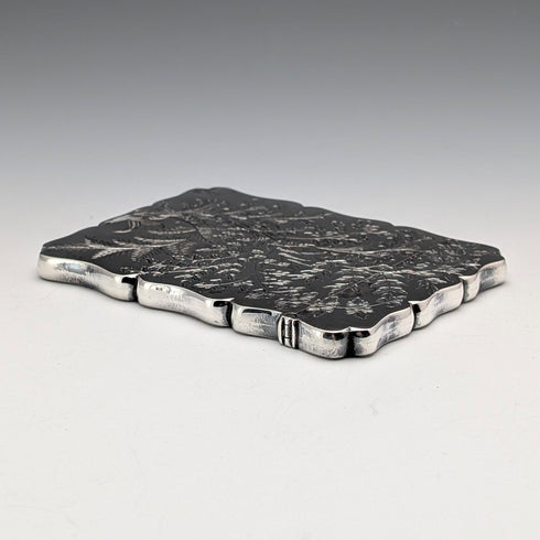 1899 年英國古董純銀卡包 64 克 Robert Thornton