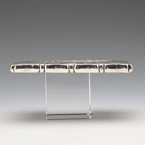 1884年 英国アンティーク 純銀製 カードケース 56g George Unite