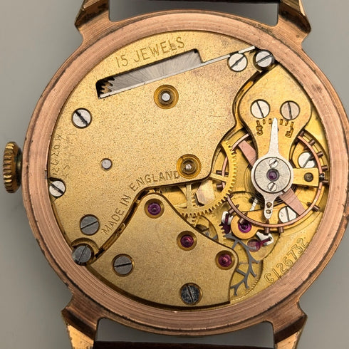 1960s British vintage Smith DeLux wristwatch, 15 jewels, mechanical, in good working order