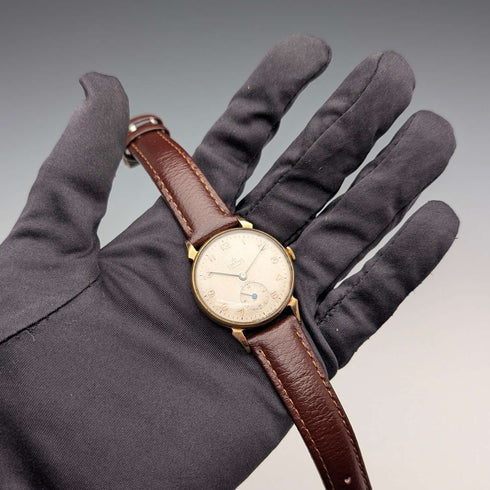 1960年代頃 英国ヴィンテージ スミス 腕時計 SMITH DeLux 15石機械式 動作良好