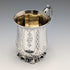 1864 British antique sterling silver mug 131g Edward & John Barnard