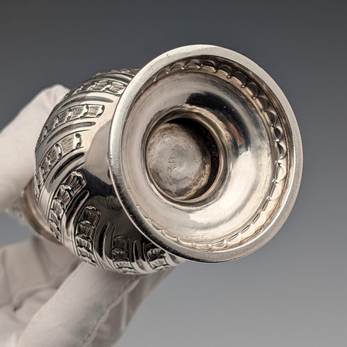1910 British antique sterling silver sugar shaker 151g Robert Stewart