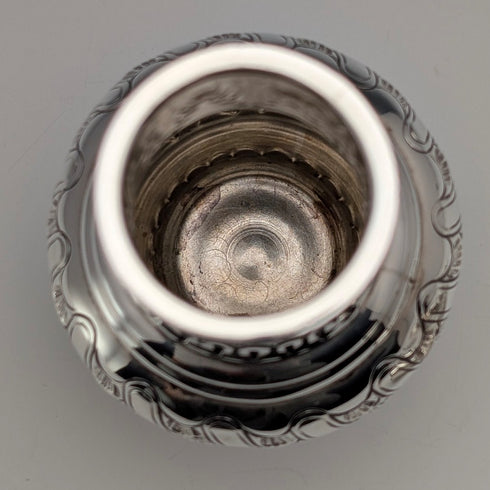 1910 British antique sterling silver sugar shaker 151g Robert Stewart
