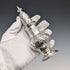 1910 British antique sterling silver sugar shaker 151g Robert Stewart