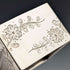 Circa 1900 British antique silver plate napkin rings, set of 5 in case