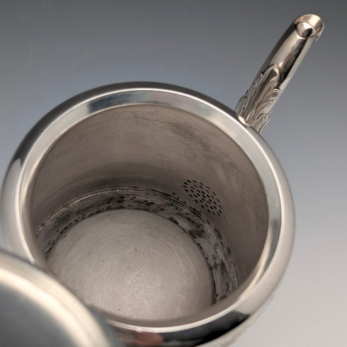 1900 年左右英國古董鍍銀茶壺約翰·亨利·波特