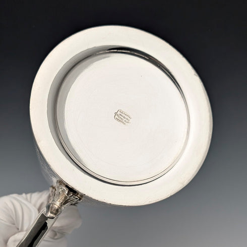 1900 年左右英國古董鍍銀茶壺約翰·亨利·波特