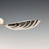 1981 British vintage sterling silver tea caddy spoon Roberts & Belk