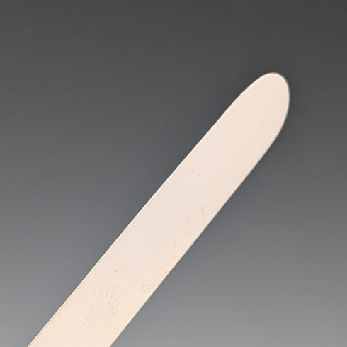 1866 British antique pure silver fruit cutlery, 6 pairs, total 555g, Chawner & Co.