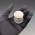 1905 British antique pure silver lid and cut glass inkwell Colen Hewer Cheshire
