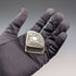 1893 British antique sterling silver fan-shaped box, 14g, Joseph Whitten